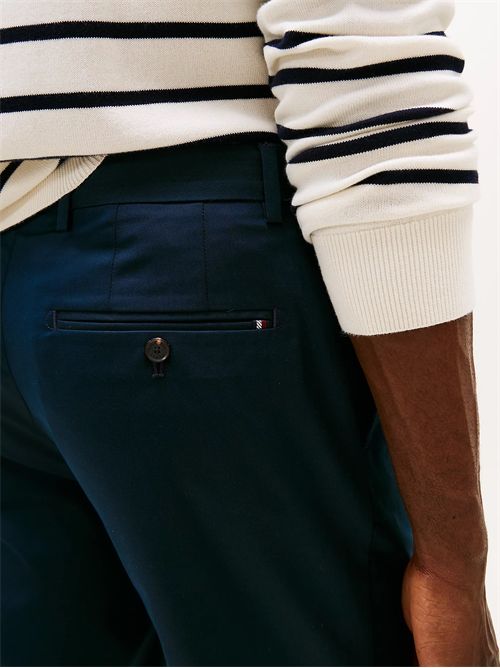 pantalone uomo blu TOMMY HILFIGER | MW0MW38863DW5